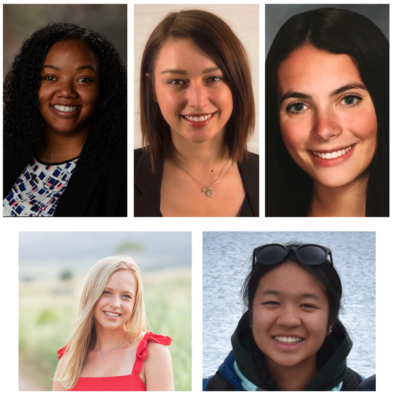 UD Center for the Study & Prevention of Gender-Based Violence research assistants (top row) and externs (bottom row)